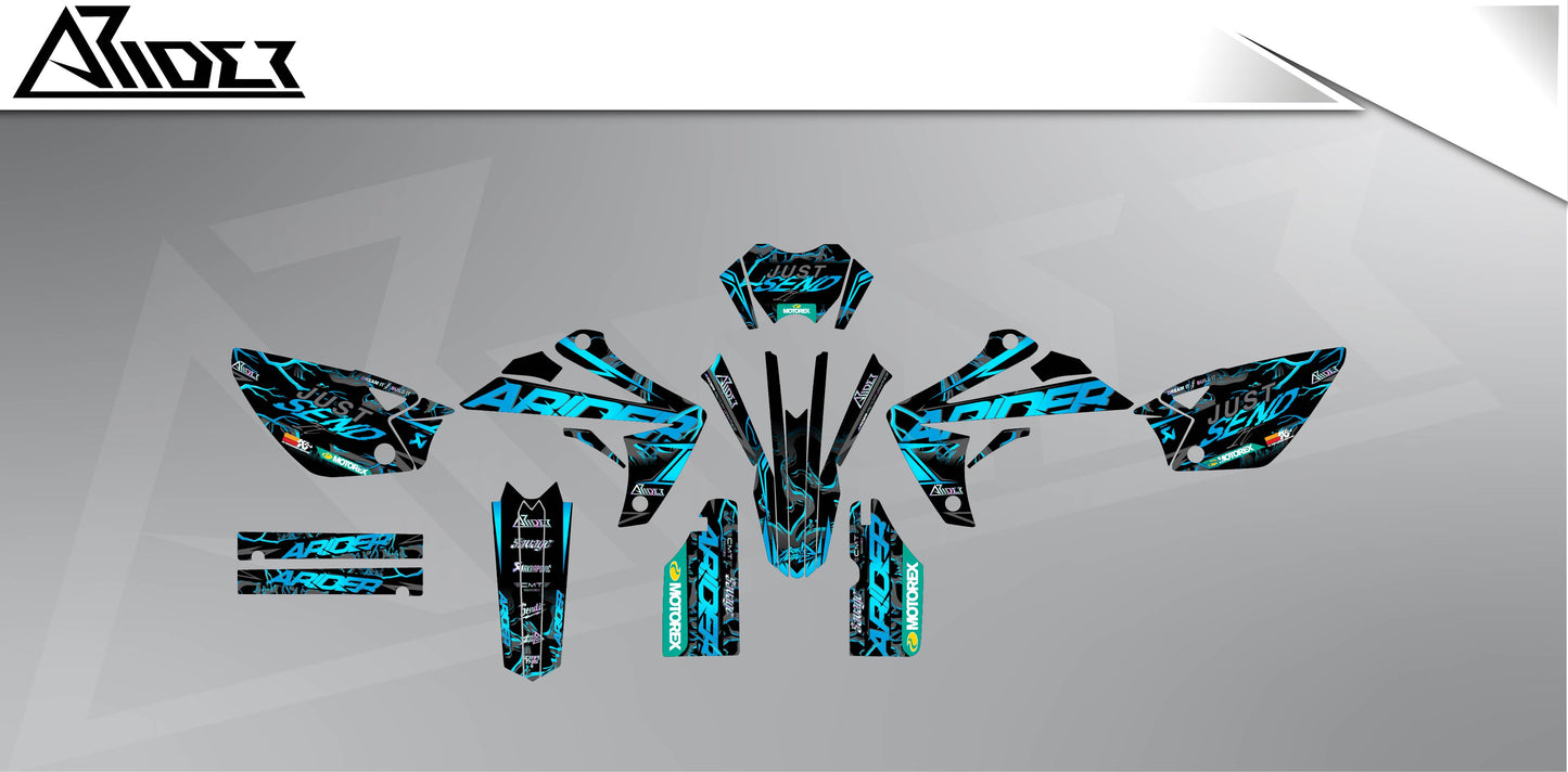Graphics Kit suitable for Fantic XMF 50 / 125 Vortex Edition