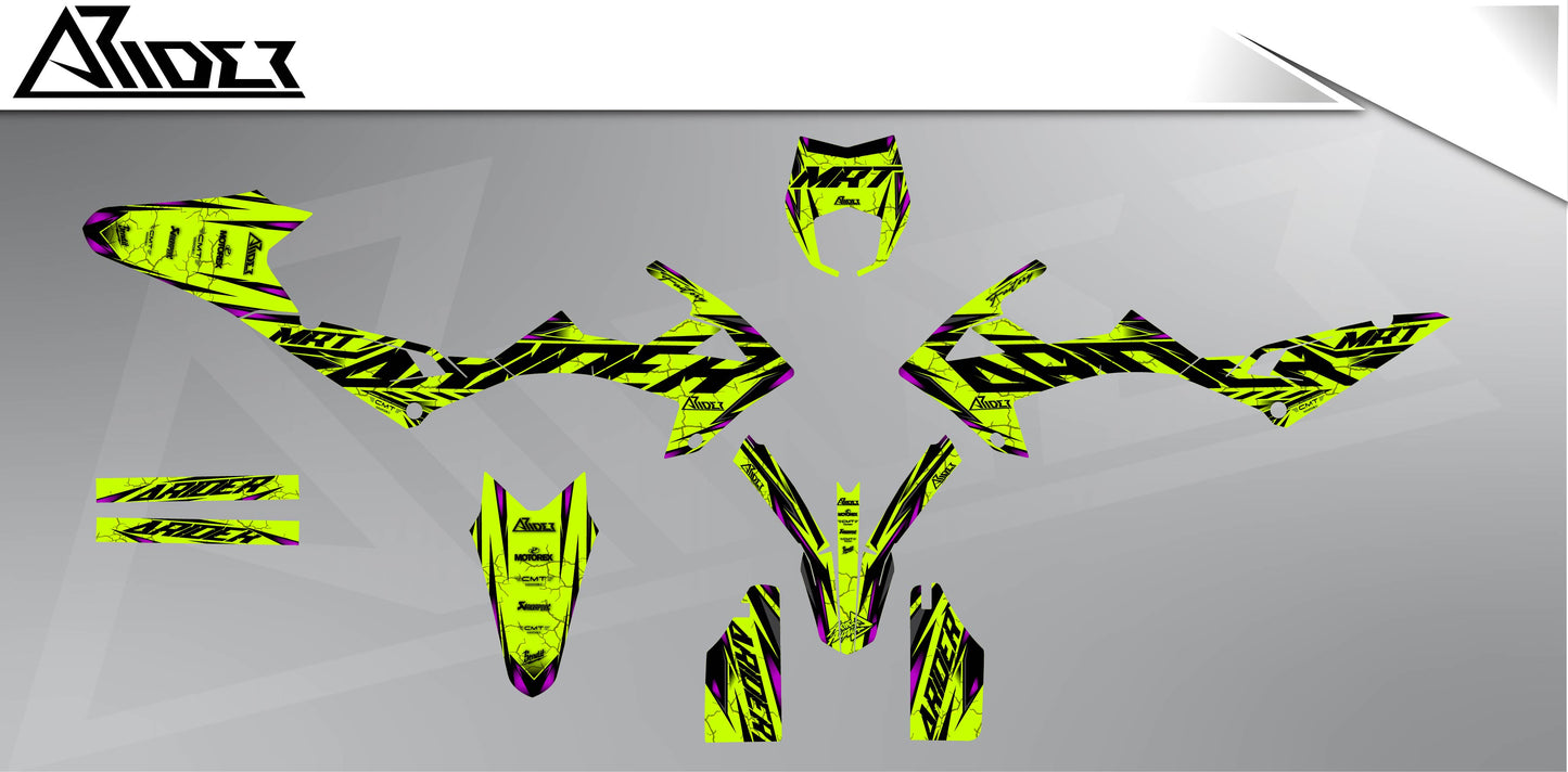 Graphics Kit suitable for Rieju MRT 50 / 125 - Core Edition