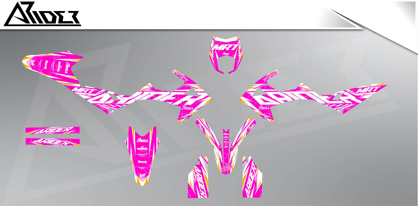 Graphics Kit suitable for Rieju MRT 50 / 125 - Core Edition