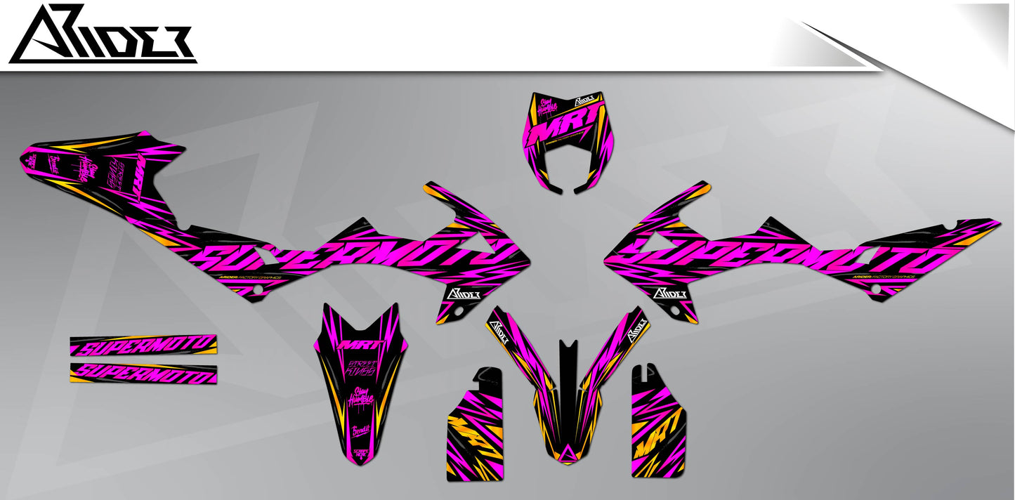 Graphics Kit suitable for Rieju MRT 50 / 125 - Duo Edition