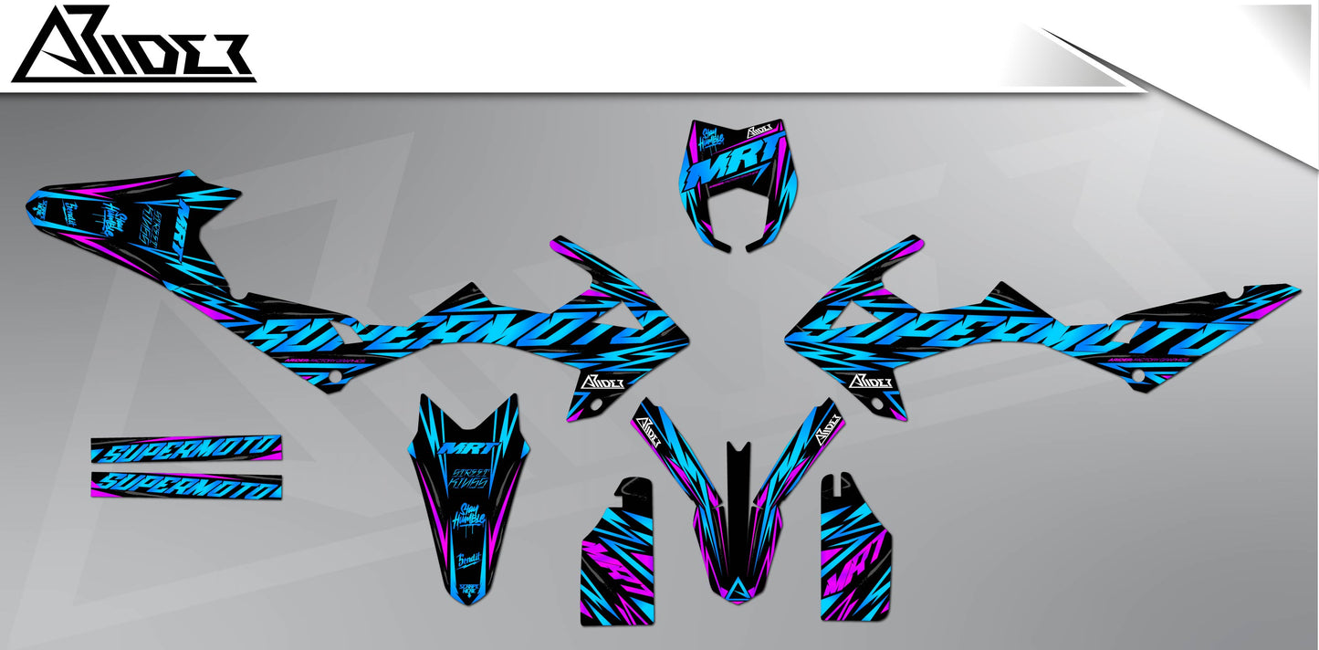 Graphics Kit suitable for Rieju MRT 50 / 125 - Duo Edition