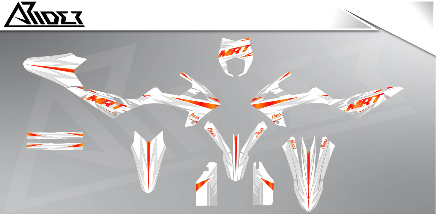 Graphics Kit suitable for Rieju MRT 50 / 125 - Impact Edition