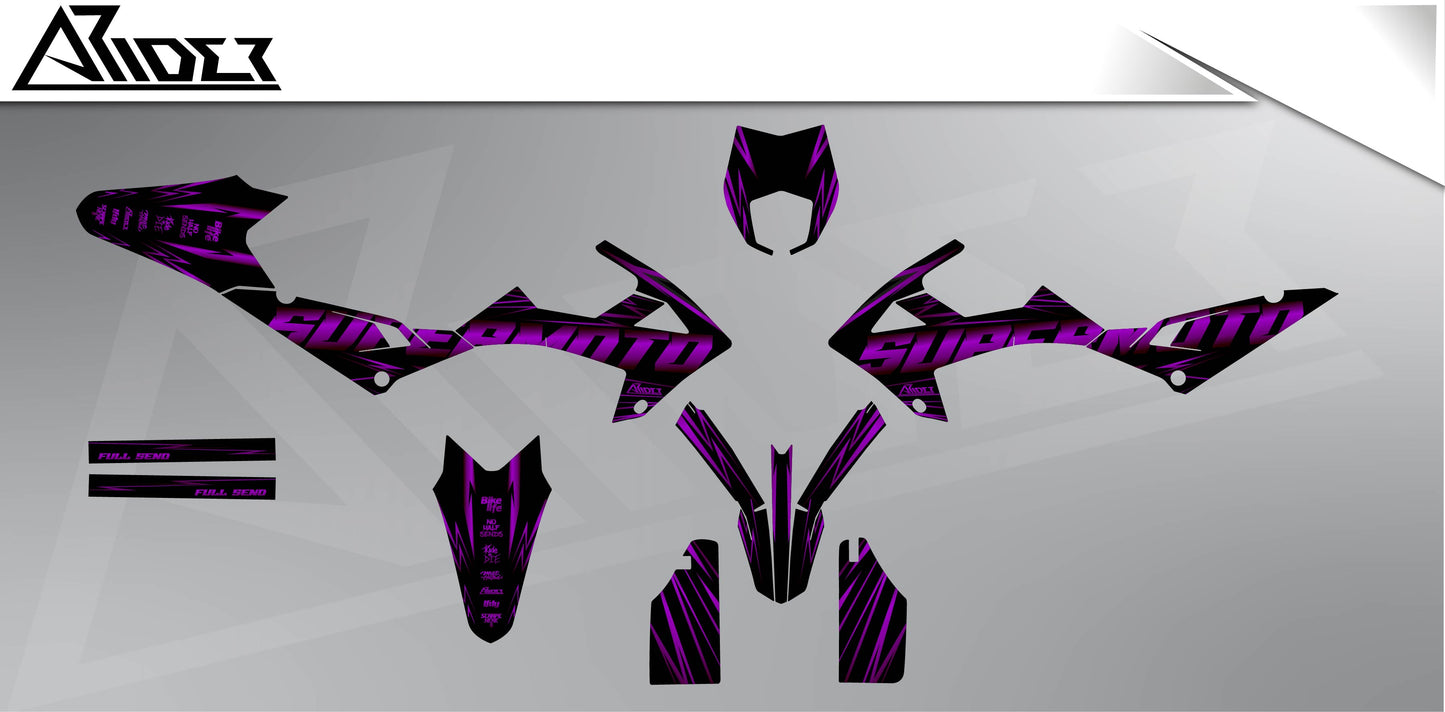 Graphics Kit suitable for Rieju MRT 50 / 125 - Maex Edition