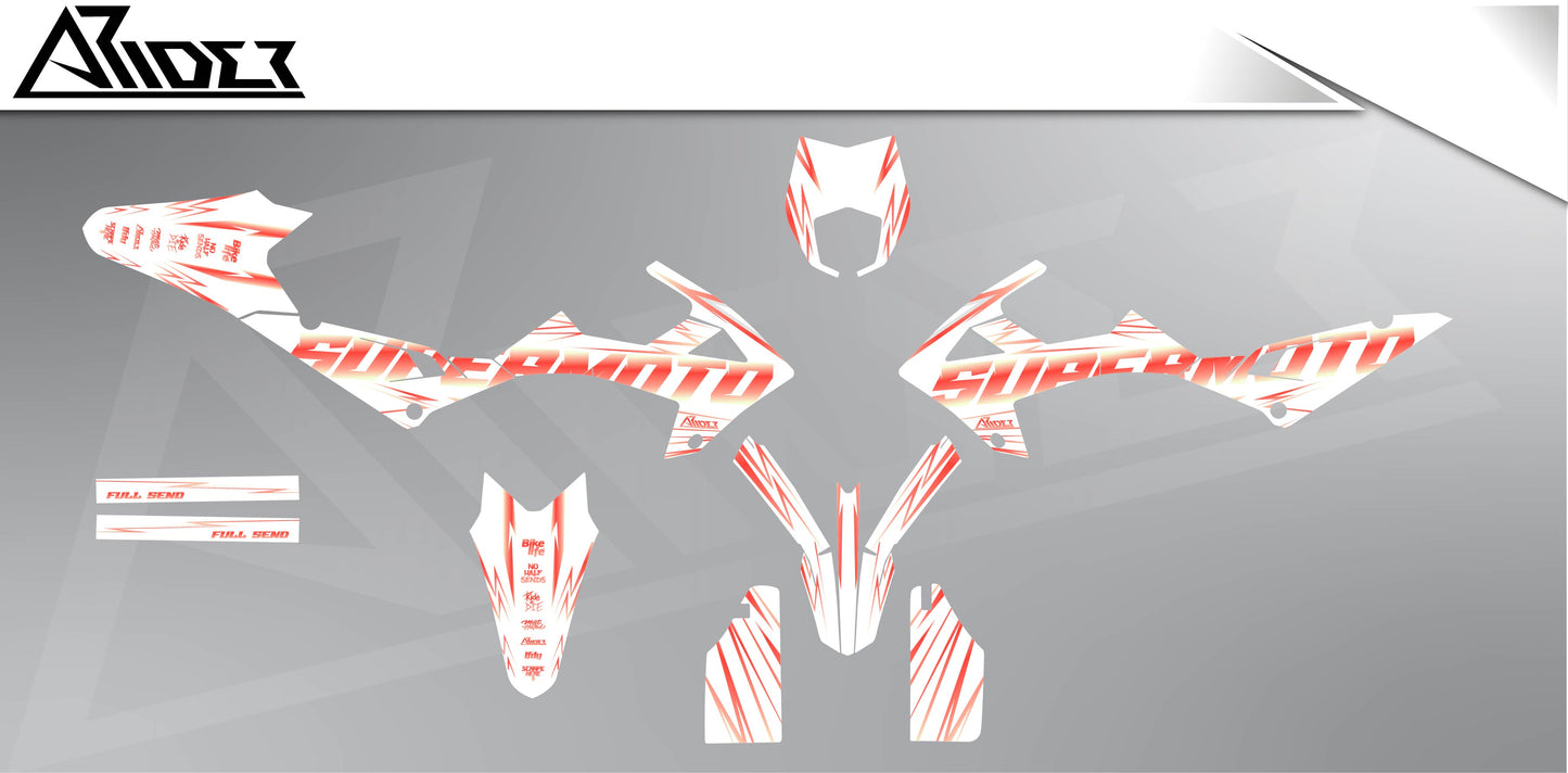 Graphics Kit suitable for Rieju MRT 50 / 125 - Maex Edition