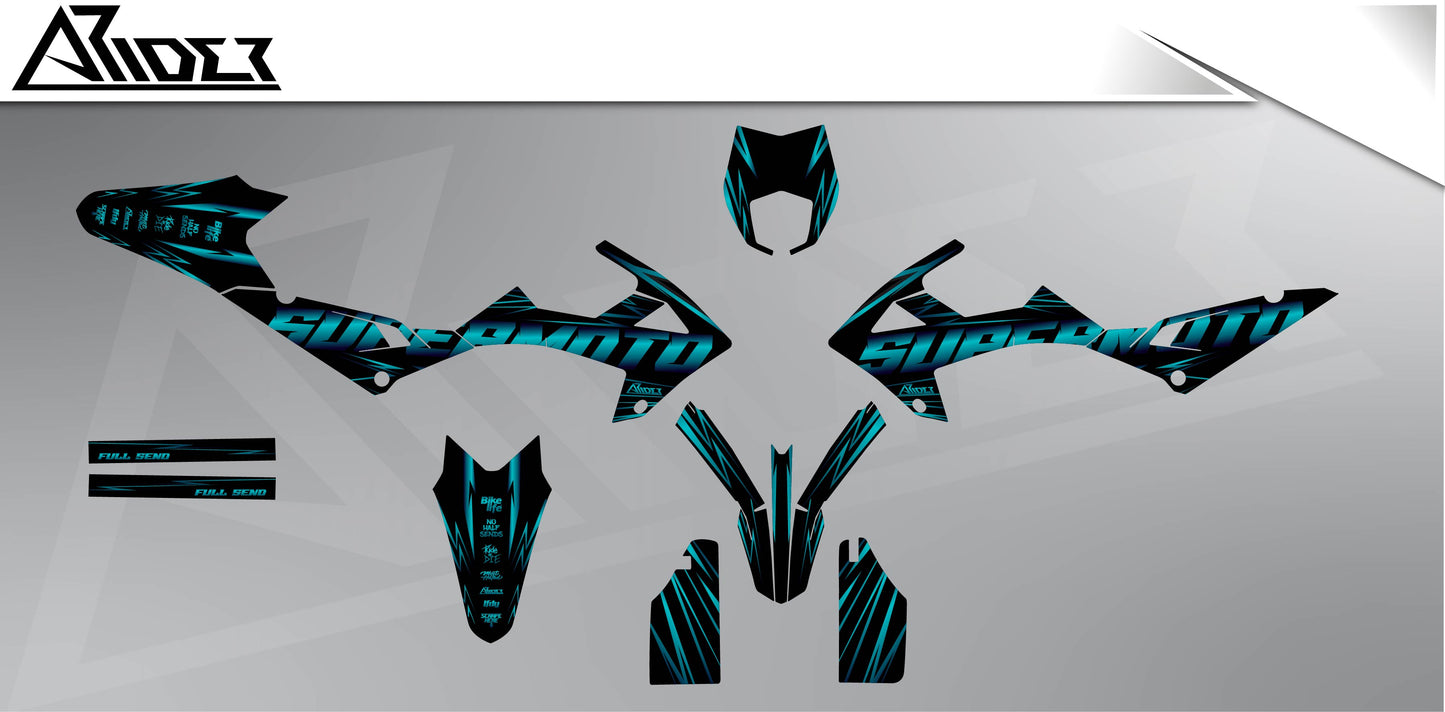 Graphics Kit suitable for Rieju MRT 50 / 125 - Maex Edition