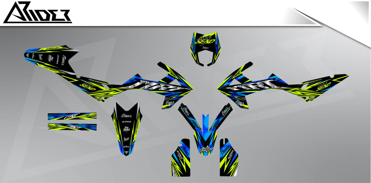 Graphics Kit suitable for Rieju MRT 50 / 125 - Vault Edition