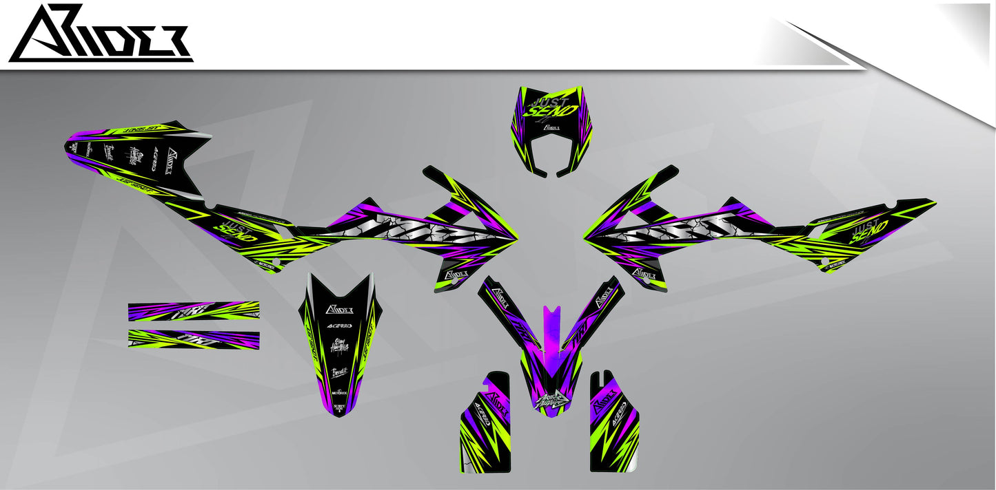 Graphics Kit suitable for Rieju MRT 50 / 125 - Vault Edition