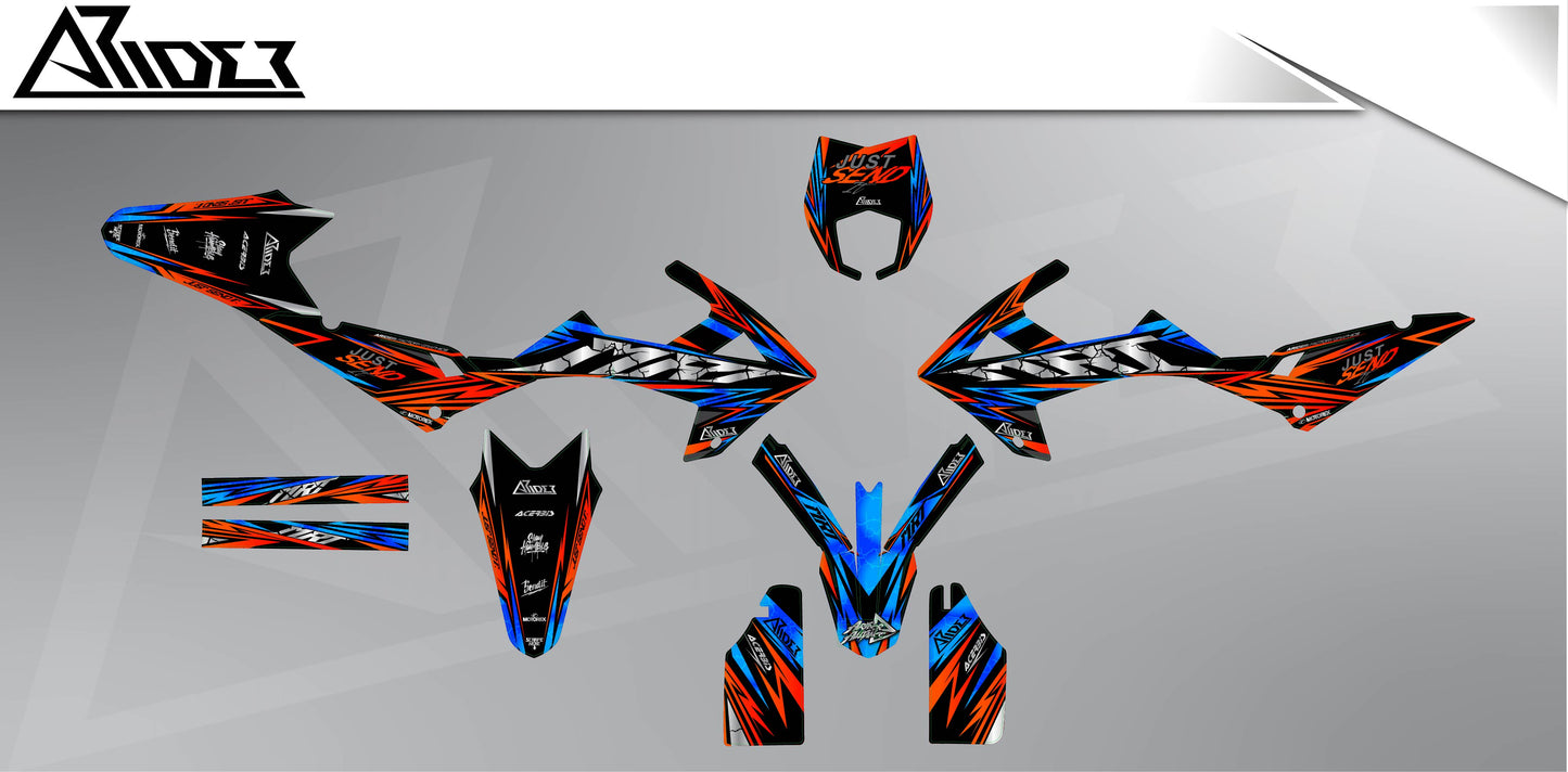 Graphics Kit suitable for Rieju MRT 50 / 125 - Vault Edition