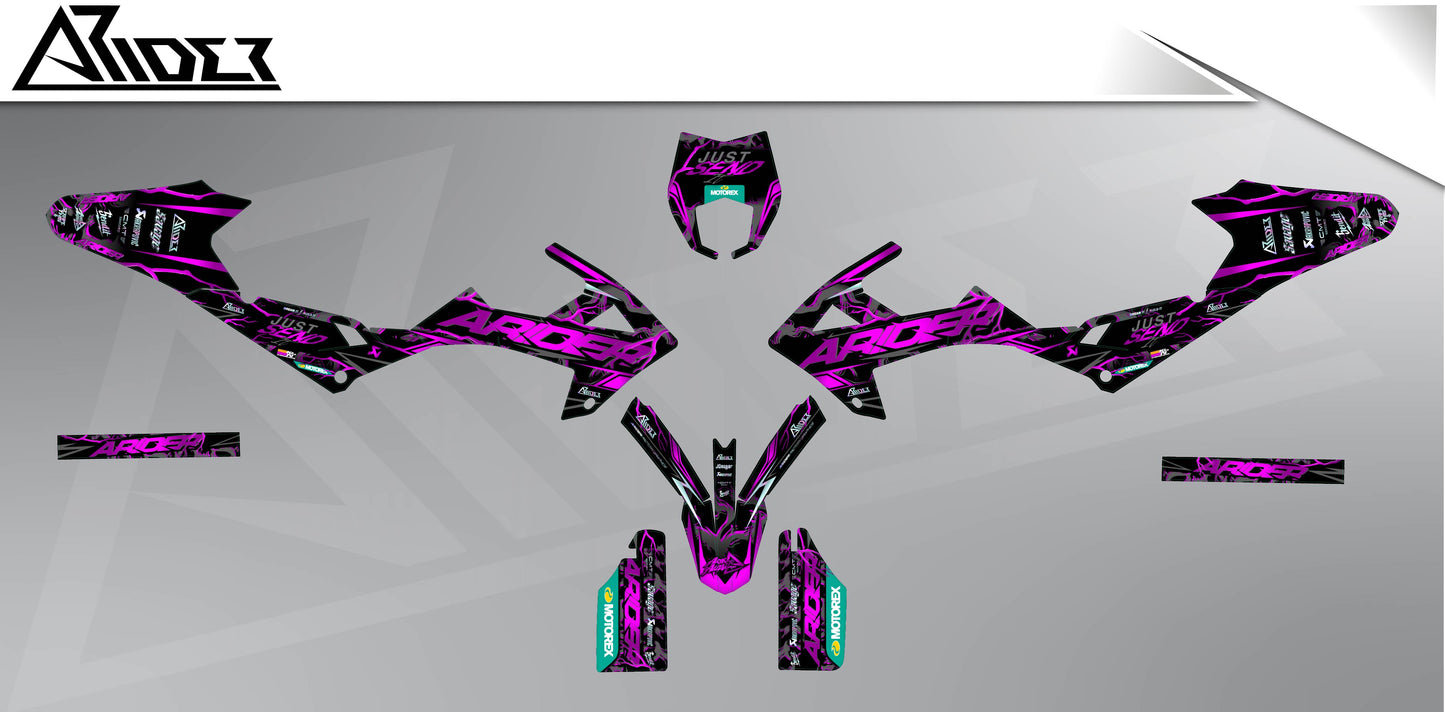 Graphics Kit suitable for Fantic XMF 50 / 125 Vortex Edition