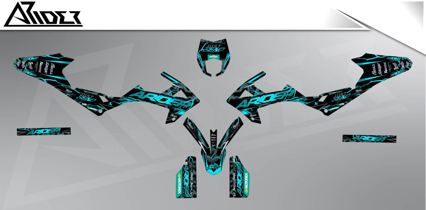 Graphics Kit suitable for Fantic XMF 50 / 125 Vortex Edition