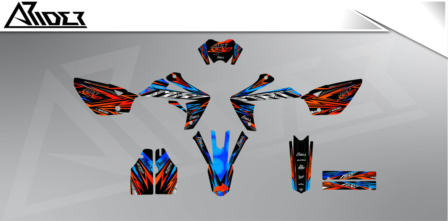 Graphics Kit suitable for Rieju MRT 50 / 125 - Vault Edition