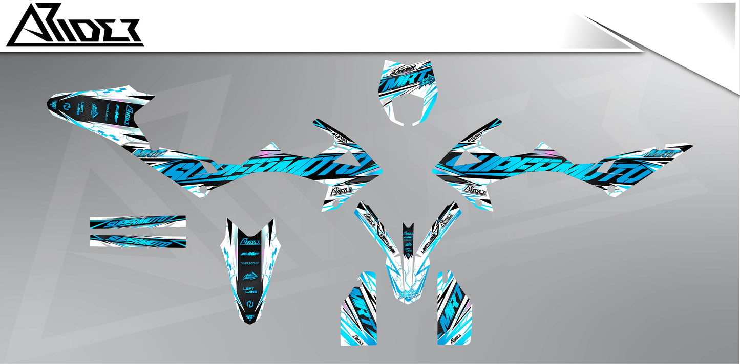 Graphics Kit suitable for Rieju MRT 50 / 125 - Edge Edition