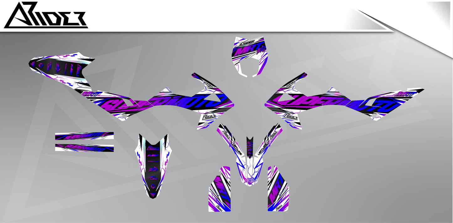 Graphics Kit suitable for Rieju MRT 50 / 125 - Edge Edition