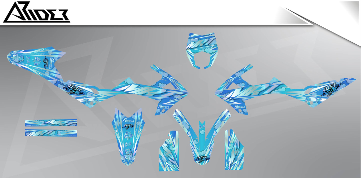 Graphics Kit suitable for Rieju MRT 50 / 125 - Passion Edition