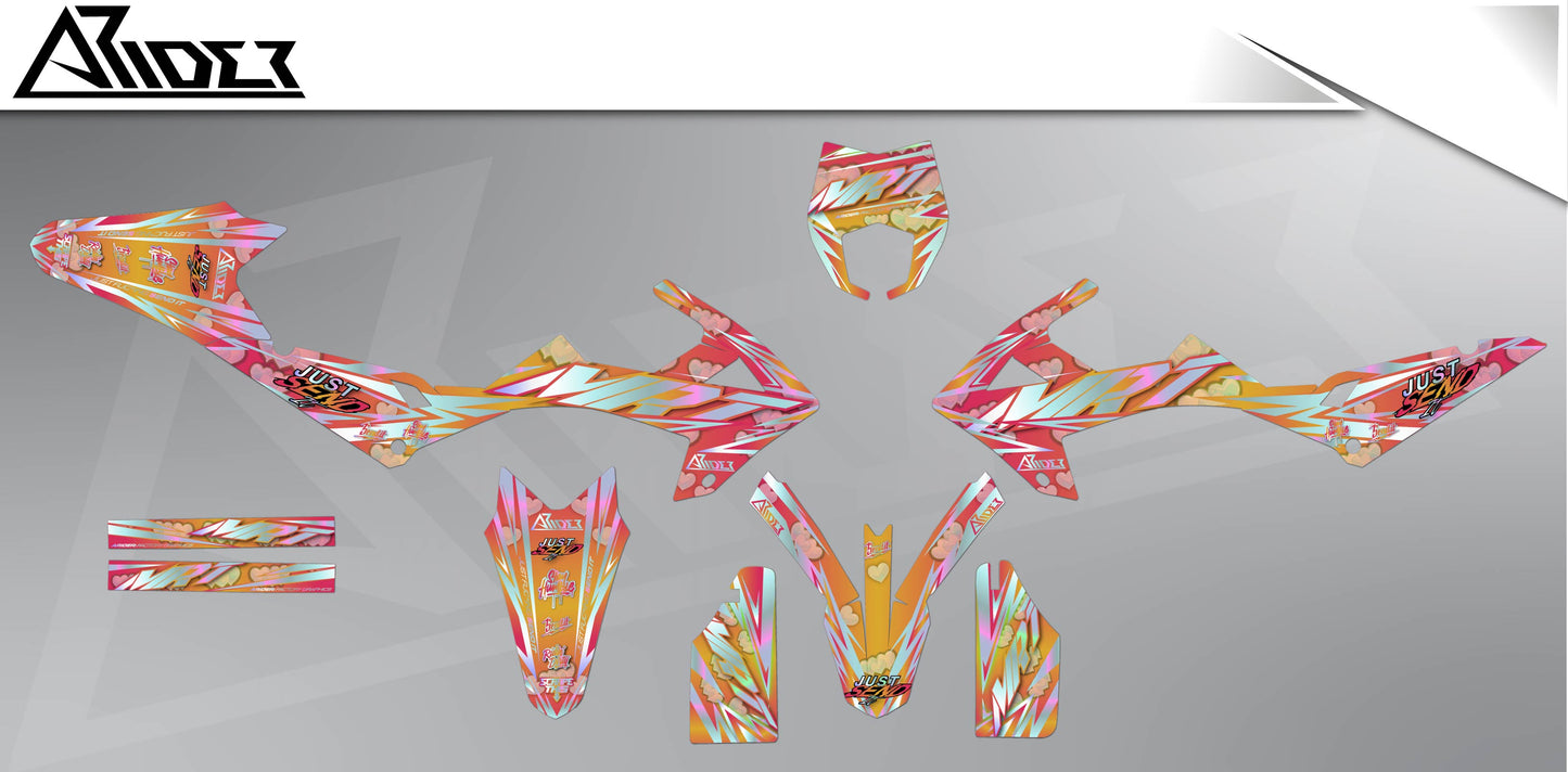 Graphics Kit suitable for Rieju MRT 50 / 125 - Passion Edition