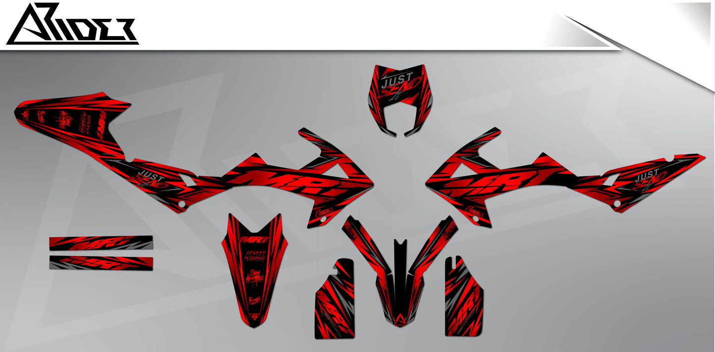 Kit déco adapté pour Rieju MRT 50 / 125 - Édition Prime