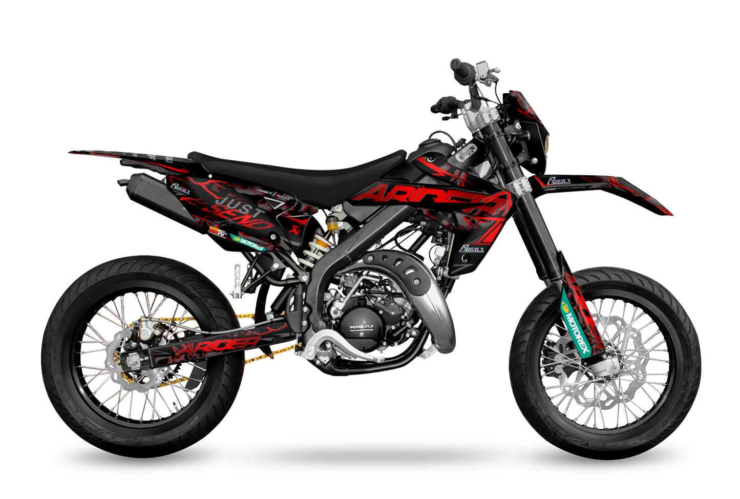 Graphics Kit suitable for Fantic XMF 50 / 125 Vortex Edition