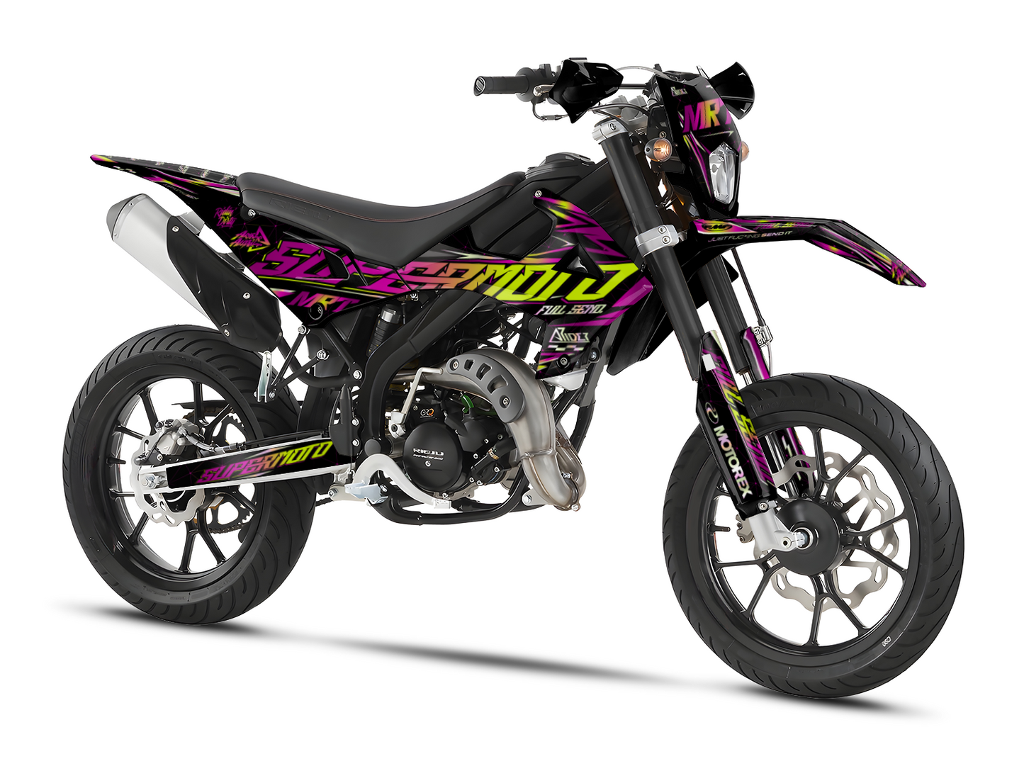 Graphics Kit suitable for Rieju MRT 50 / 125 - Glitch Edition