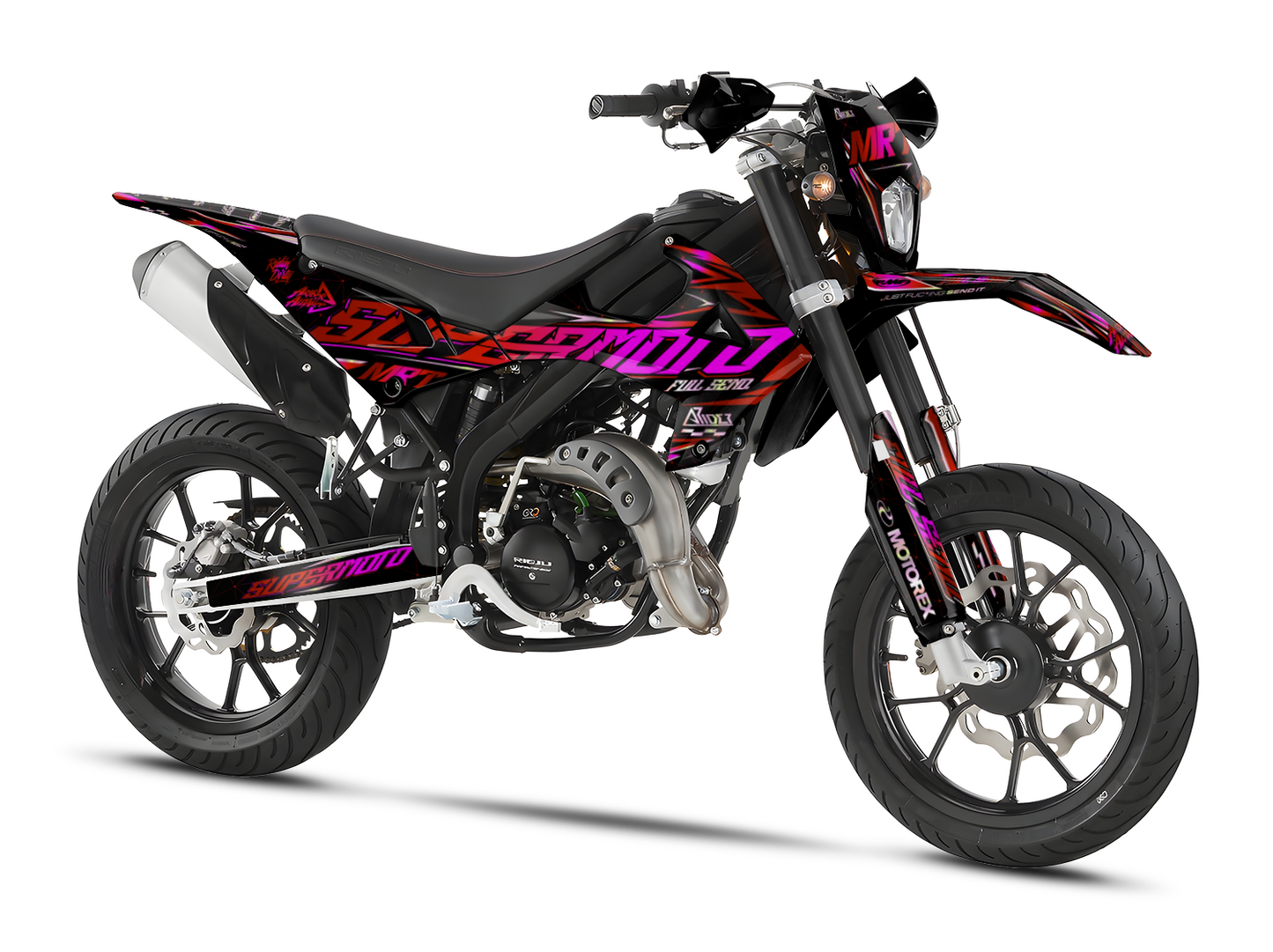 Graphics Kit suitable for Rieju MRT 50 / 125 - Glitch Edition