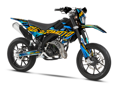 Graphics Kit suitable for Rieju MRT 50 / 125 - Jokehock Edition