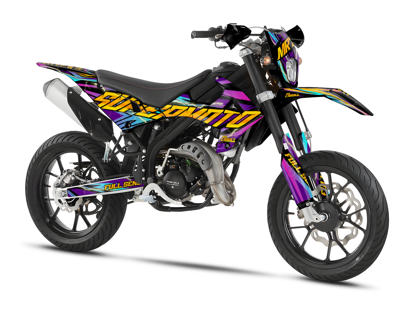 Graphics Kit suitable for Rieju MRT 50 / 125 - Jokehock Edition