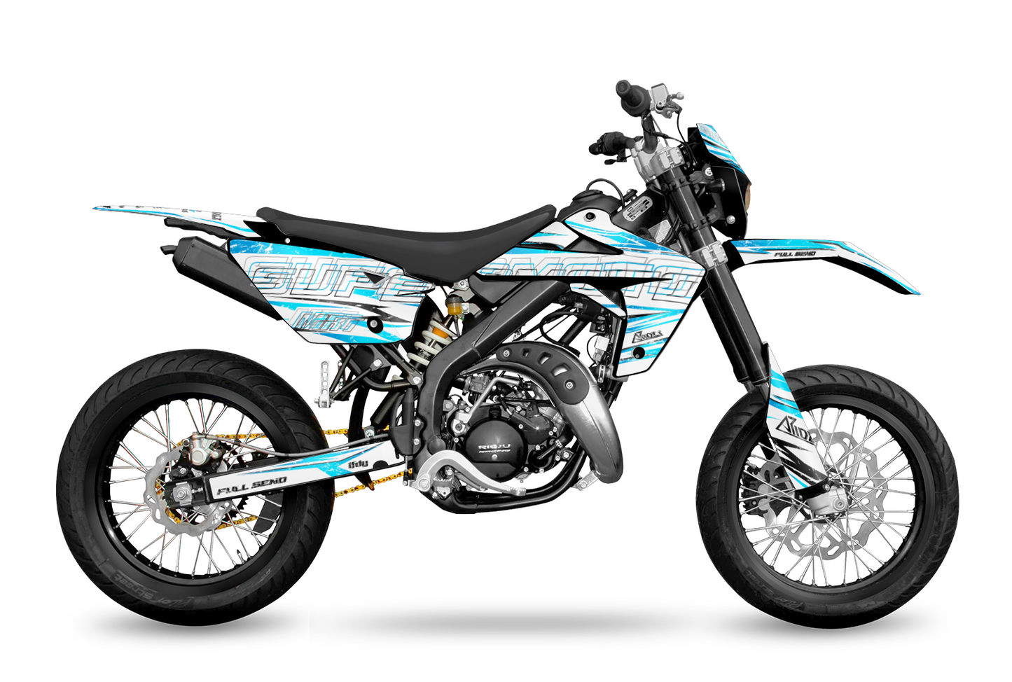 Graphics Kit suitable for Rieju MRT 50 / 125 - Distort Edition