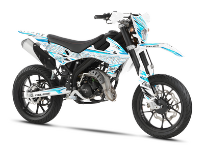 Graphics Kit suitable for Rieju MRT 50 / 125 - Distort Edition