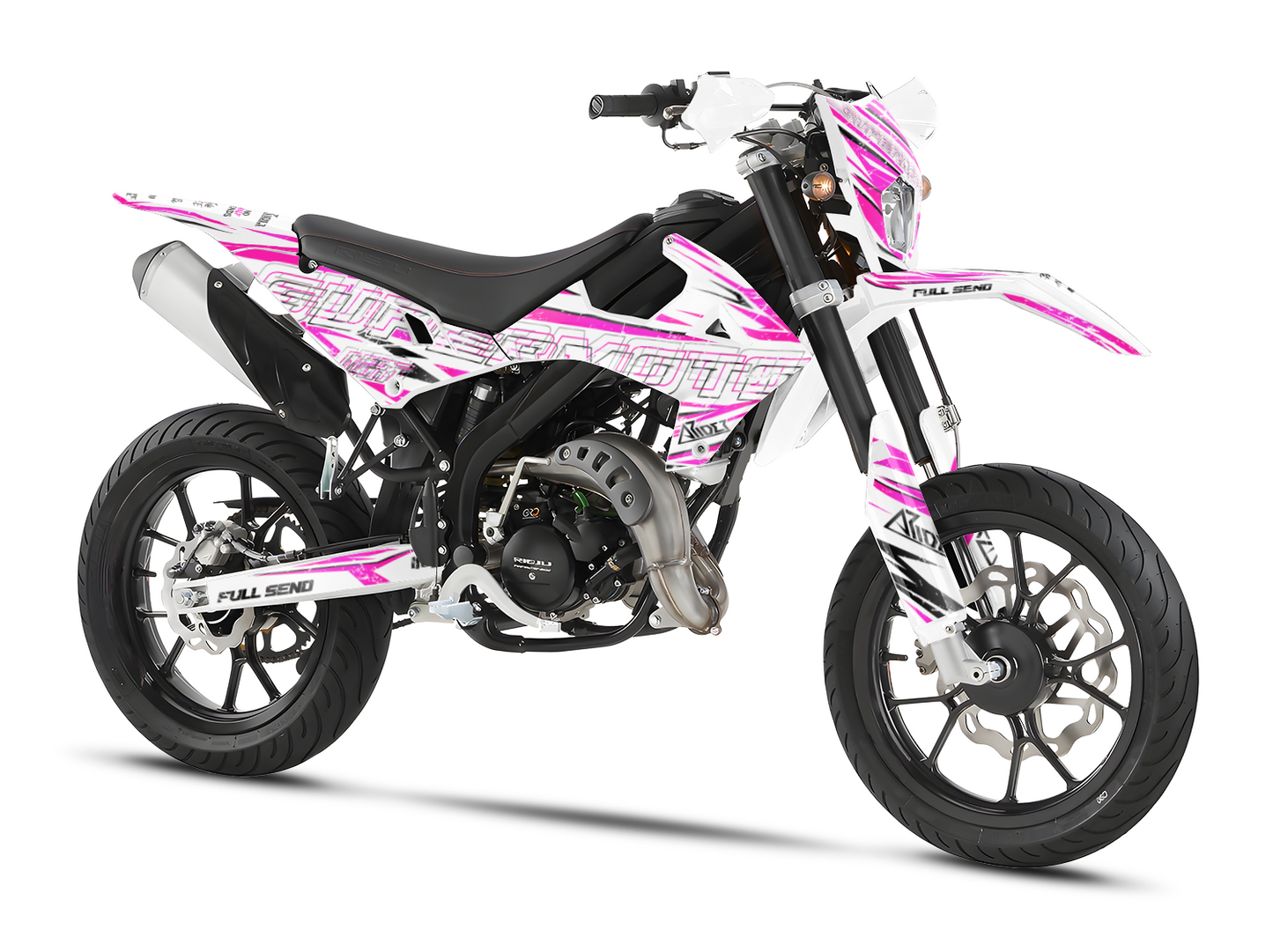 Graphics Kit suitable for Rieju MRT 50 / 125 - Distort Edition