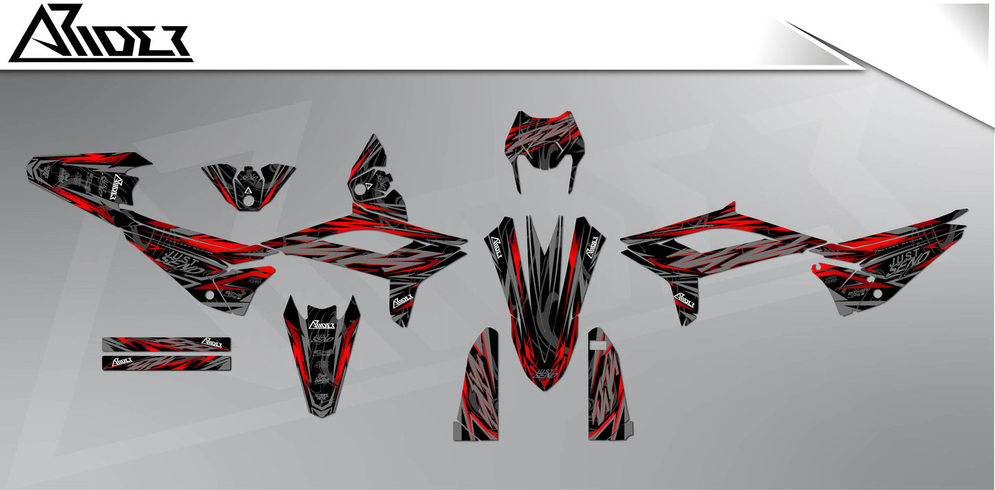 Graphics Kit suitable for Beta RR 50 / 125 - Division Edition