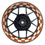 Felgenaufkleber Racingflagg DESIGN1 Premium W orange