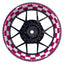 Felgenaufkleber Racingflagg DESIGN1 Premium W pink