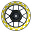 Felgenaufkleber Racingflagg DESIGN2 Premium W gelb