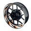 Felgenaufkleber Razor weiss neutral Wheelsticker Premium orange