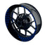 Felgenaufkleber Rectangles Wheelsticker Premium blau