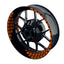 Felgenaufkleber Rectangles Wheelsticker Premium orange