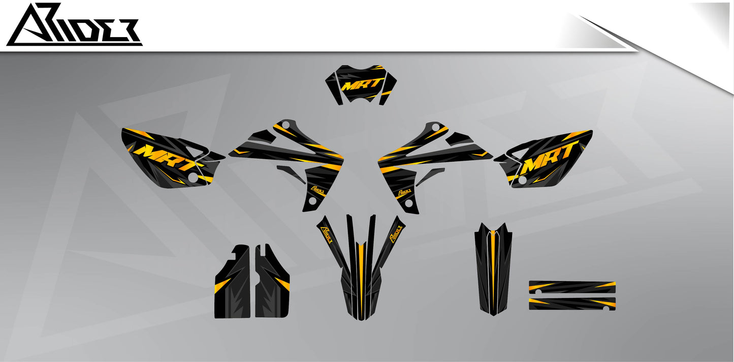 Graphics Kit suitable for Rieju MRT 50 / 125 - Impact Edition