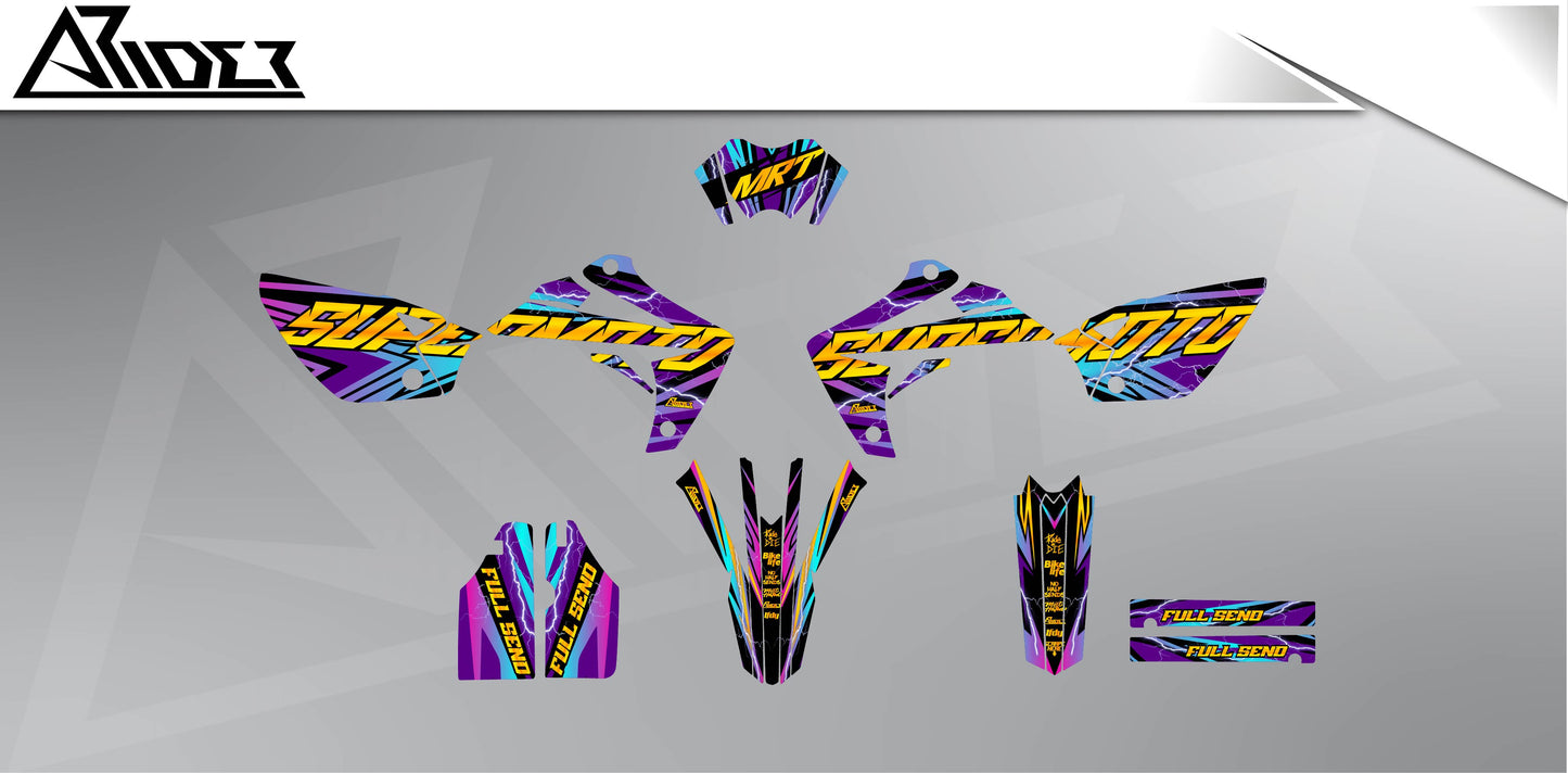 Graphics Kit suitable for Rieju MRT 50 / 125 - Jokehock Edition