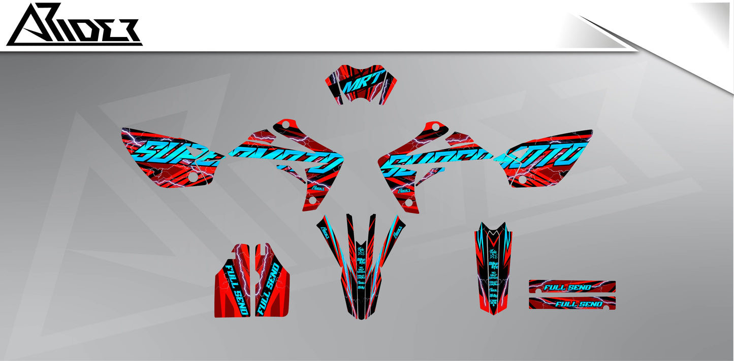 Graphics Kit suitable for Rieju MRT 50 / 125 - Jokehock Edition