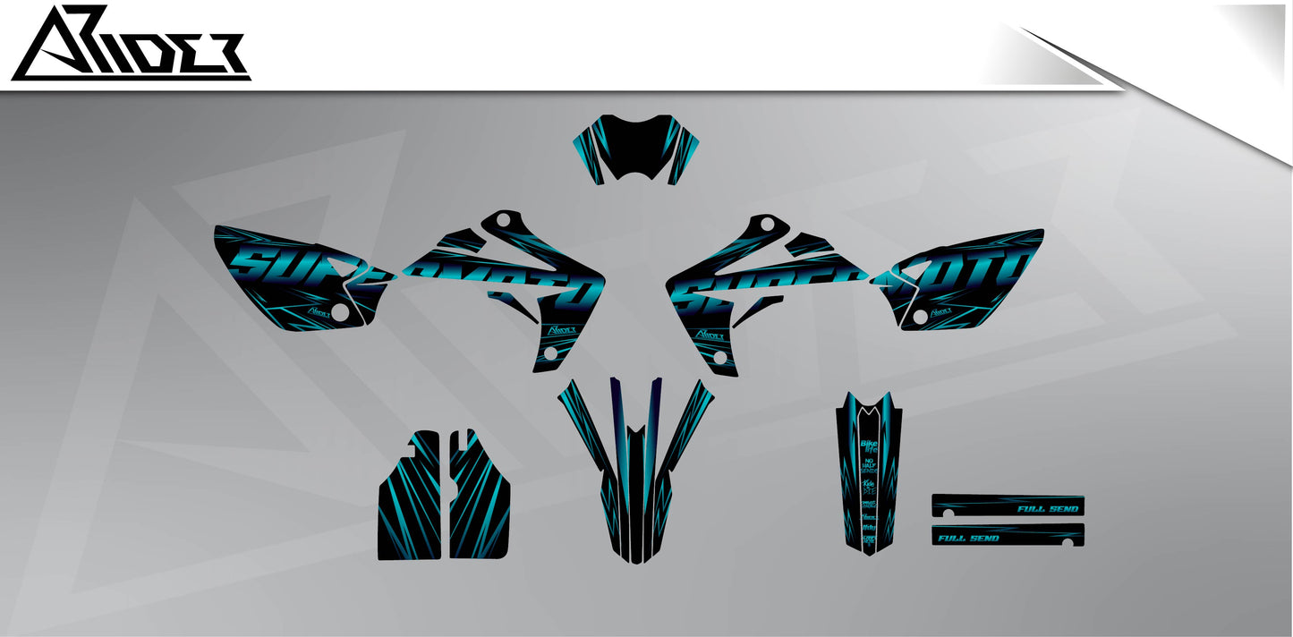 Graphics Kit suitable for Rieju MRT 50 / 125 - Maex Edition