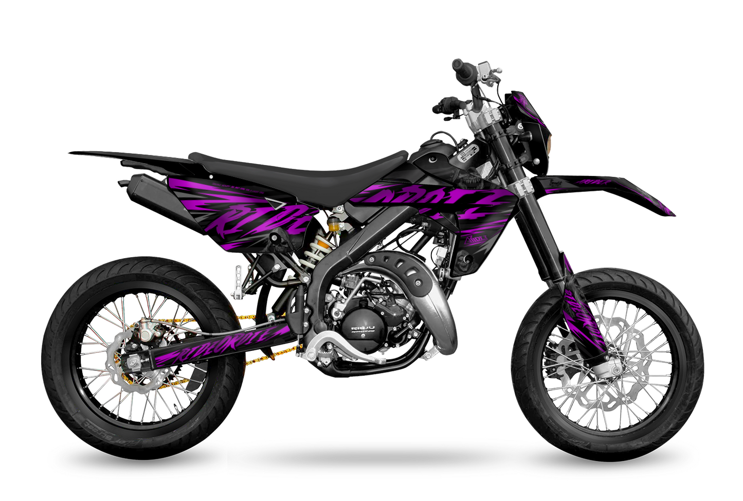 Graphics Kit suitable for Rieju MRT 50 / 125 - RideOrDie Edition