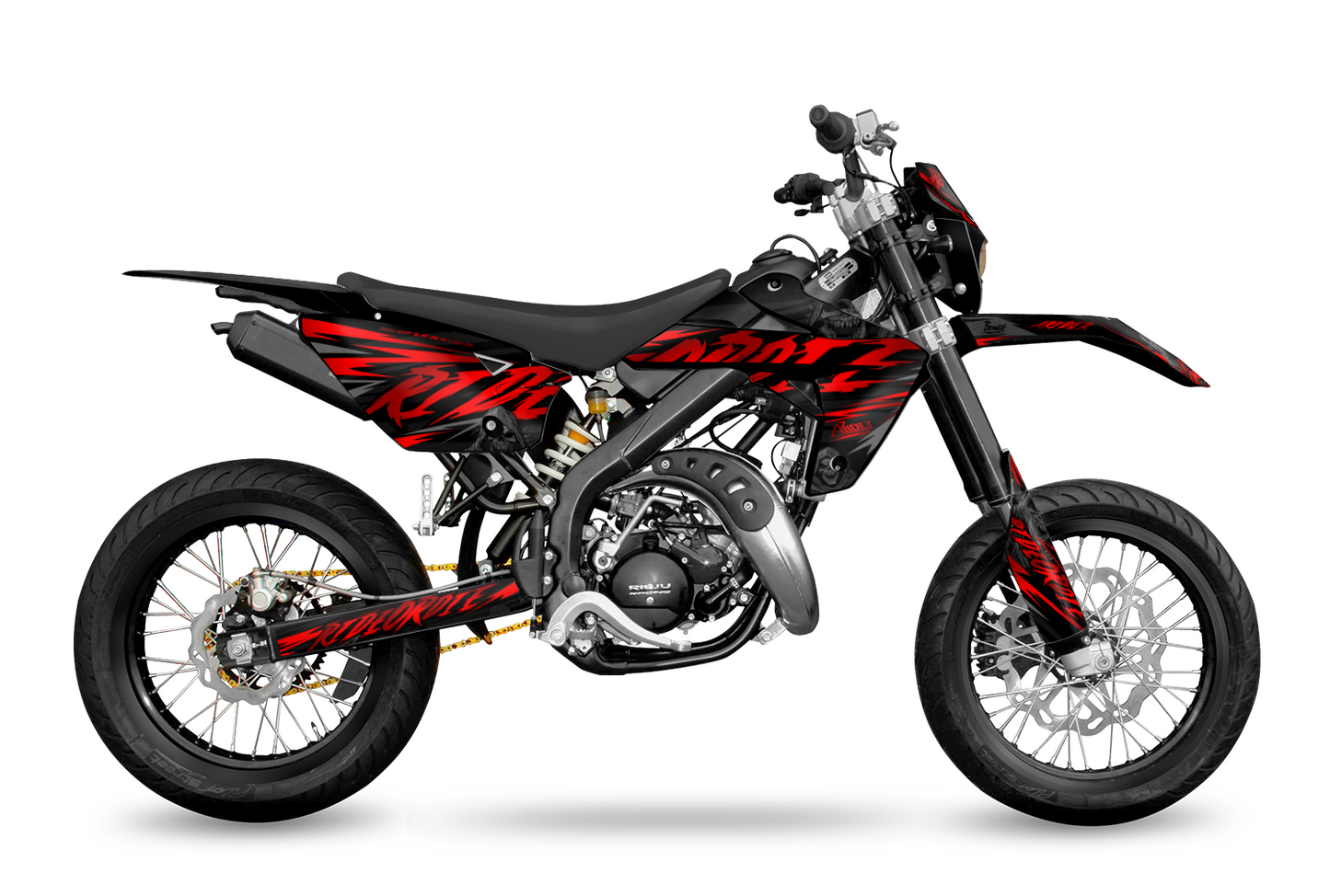 Graphics Kit suitable for Rieju MRT 50 / 125 - RideOrDie Edition