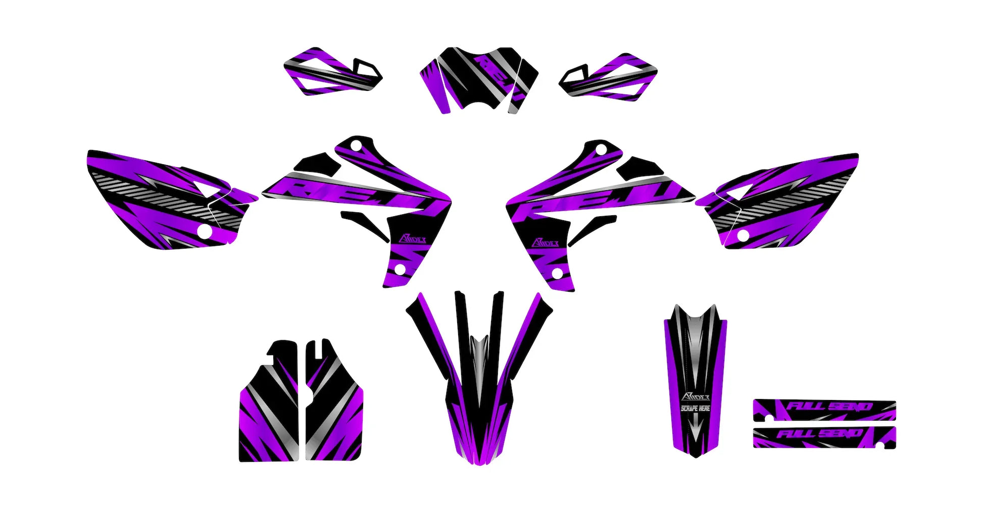 Dekor passend für Rieju MRT 50 / 125 - Duplex Edition - Arider