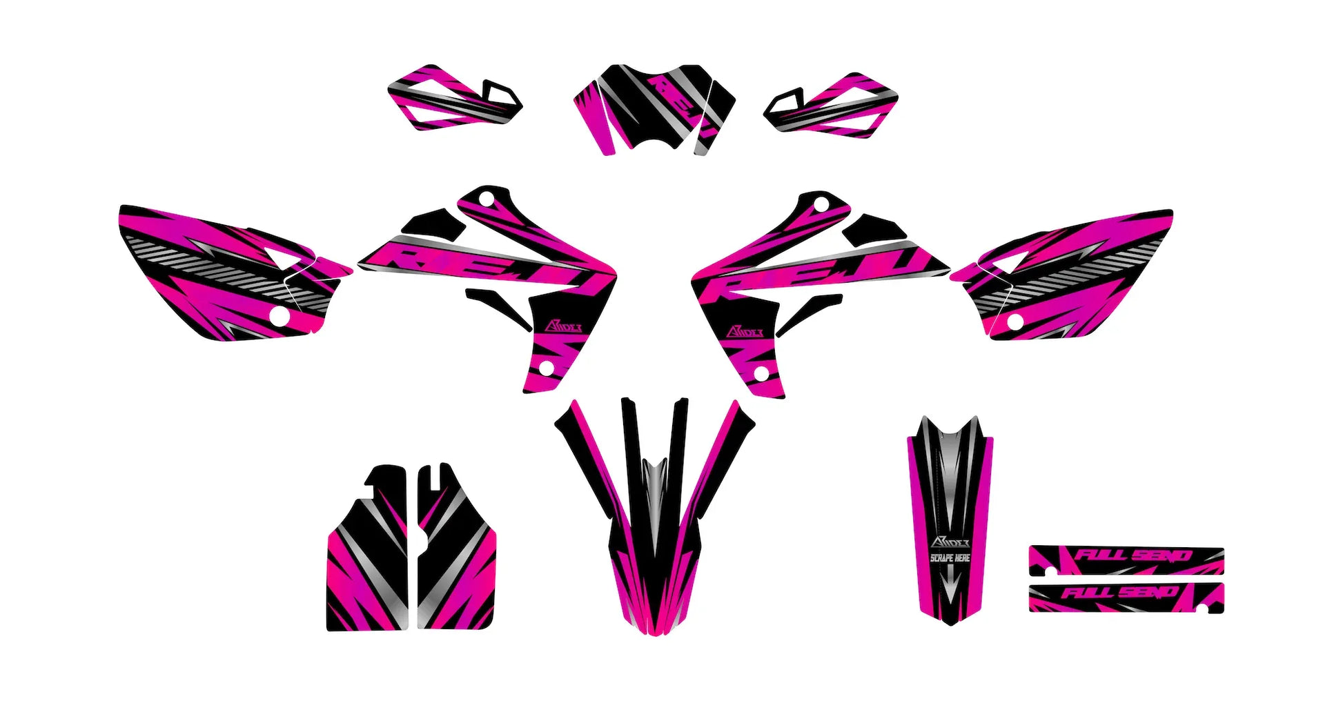 Dekor passend für Rieju MRT 50 / 125 - Duplex Edition - Arider