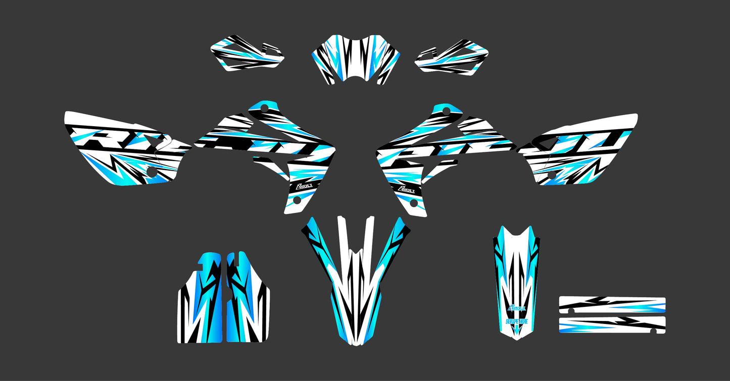 Kit déco adapté pour Rieju MRT 50 / 125 - Édition Leap V2