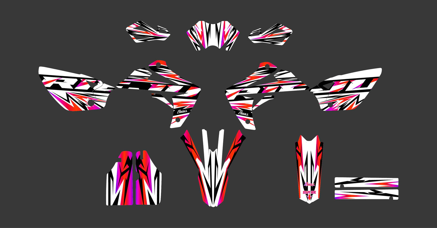 Kit déco adapté pour Rieju MRT 50 / 125 - Édition Leap V2