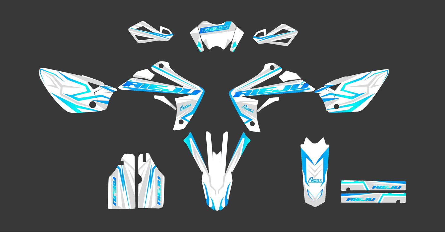 Kit déco adapté pour Rieju MRT 50 / 125 - Édition Pulse