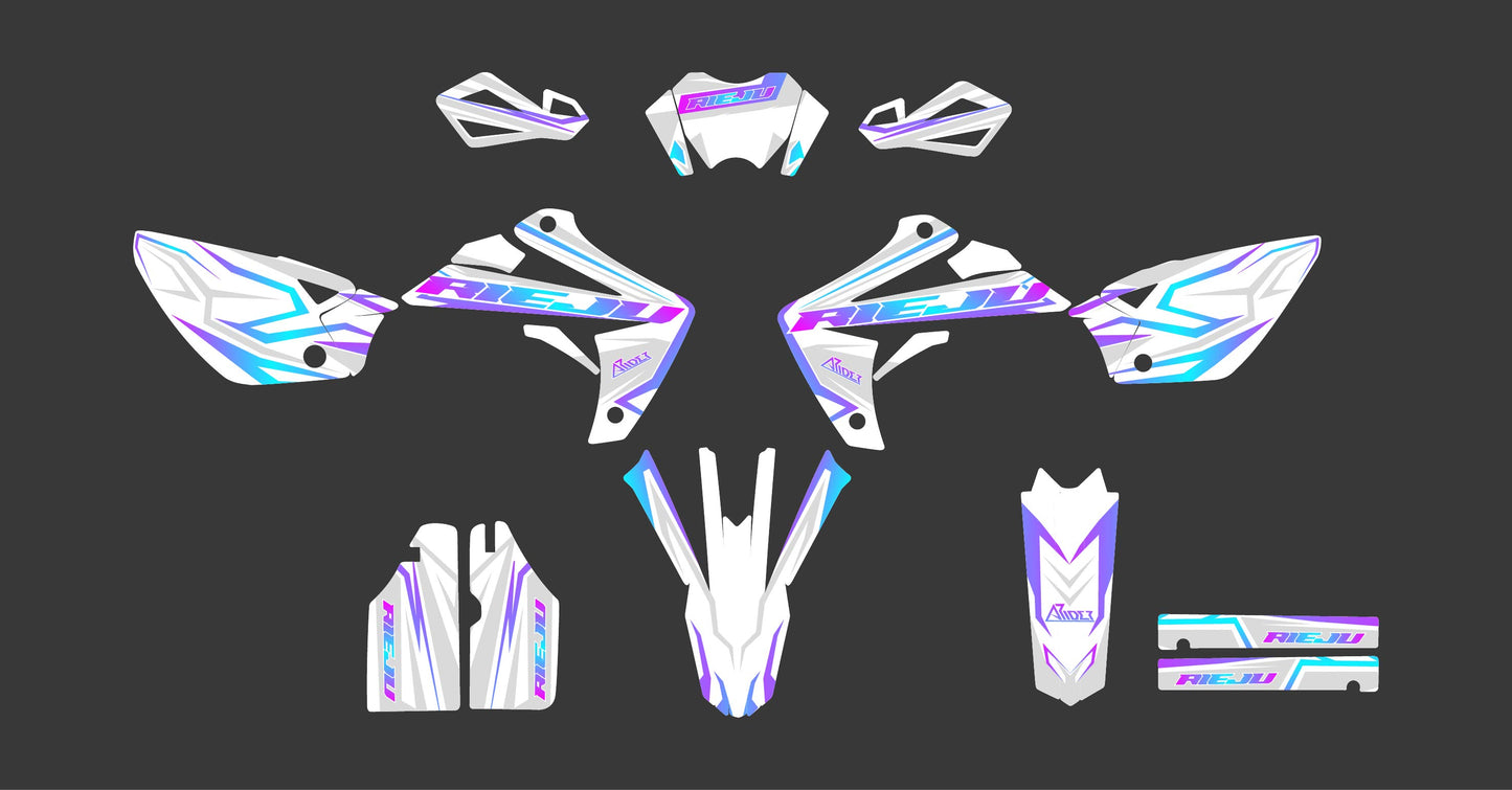 Kit déco adapté pour Rieju MRT 50 / 125 - Édition Pulse