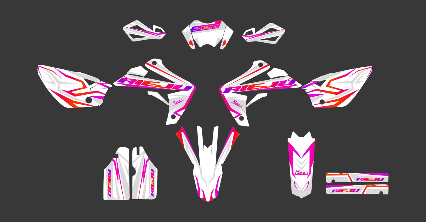 Kit déco adapté pour Rieju MRT 50 / 125 - Édition Pulse