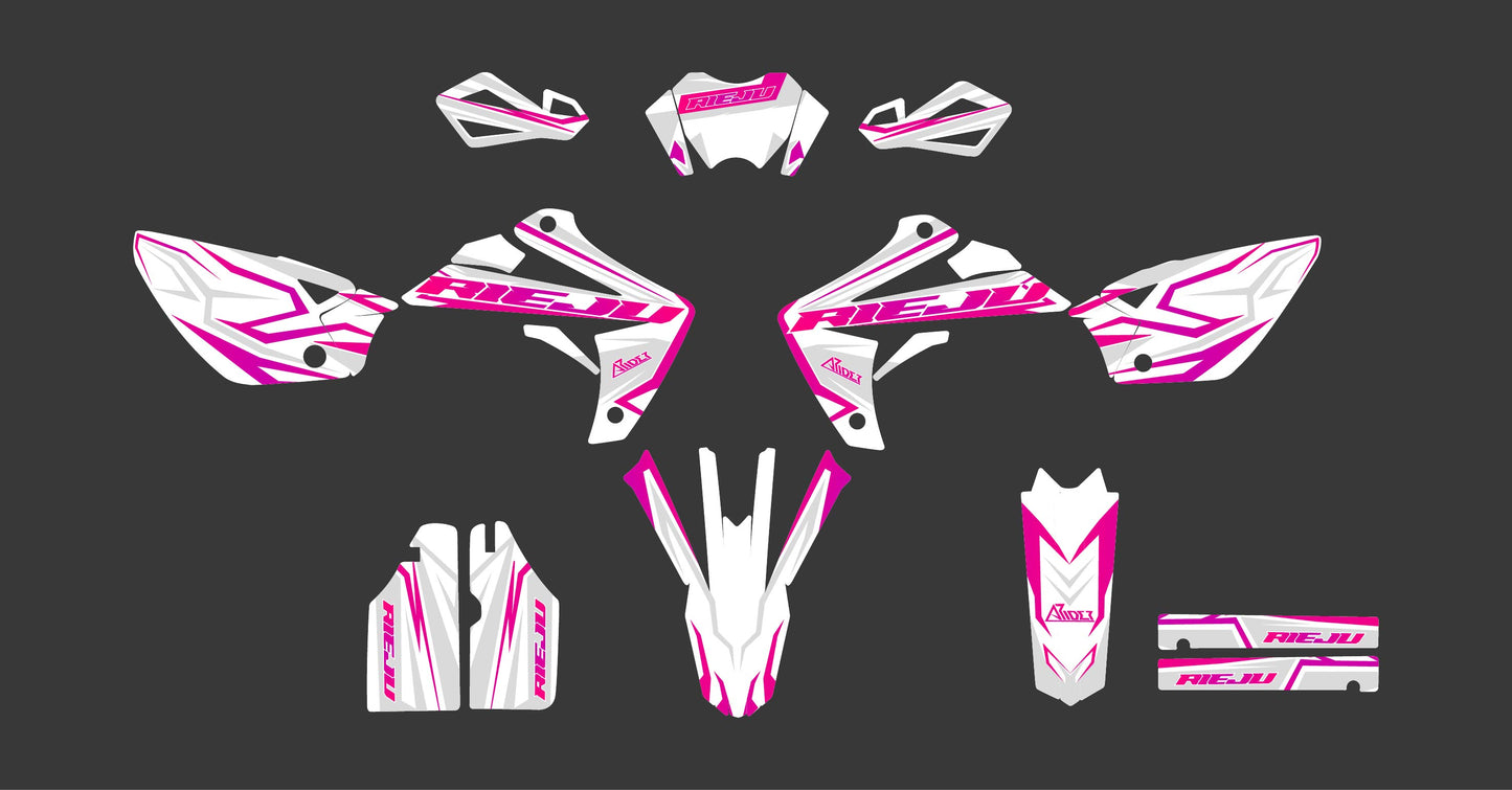 Kit déco adapté pour Rieju MRT 50 / 125 - Édition Pulse