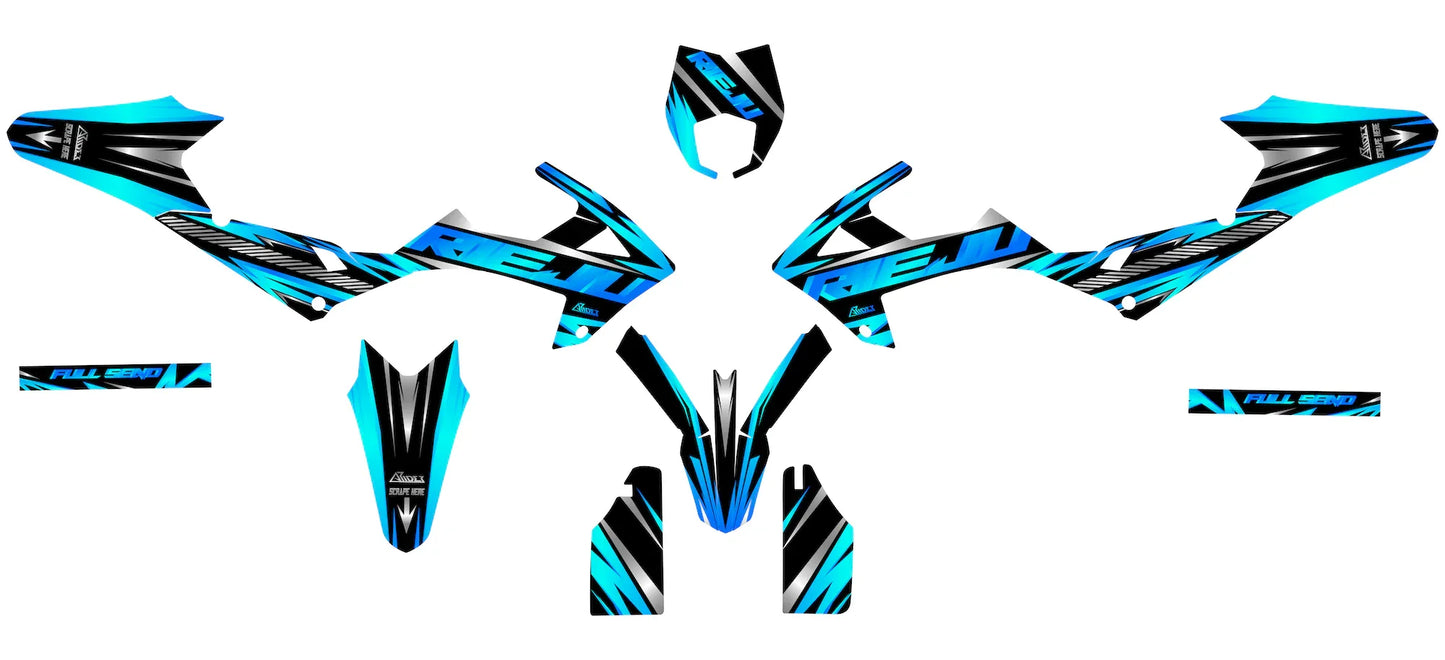 Dekor passend für Rieju MRT 50 / 125 - Duplex Edition - Arider